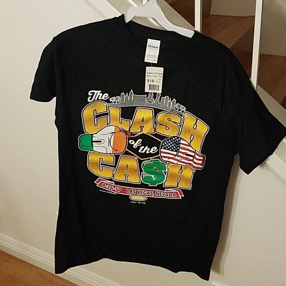Clash of the Cash boxing promo shirt